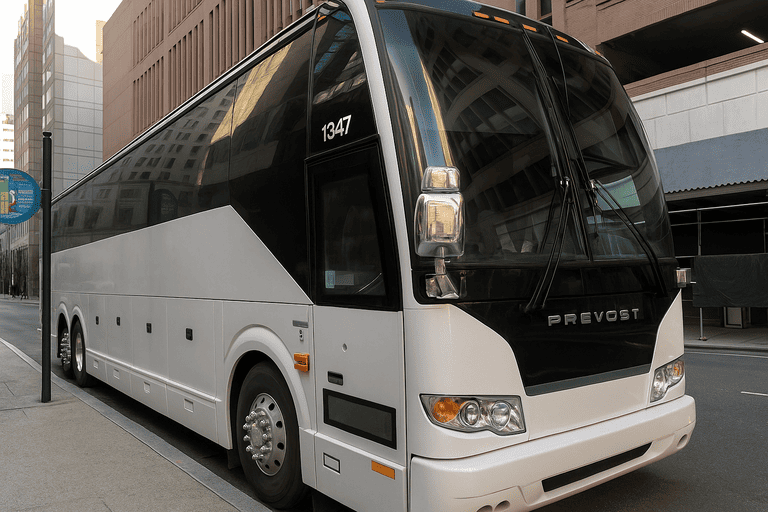 a Charter Bus Rental Brookhaven coach bus